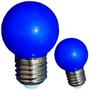 Imagem de Lâmpadas Led Mini Bulbo Bolinha E27 1w Bivolt 110/220V Color Azul