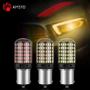 Imagem de Lâmpadas LED para Carro (10pcs) - 1156, BA15S, P21W, BAU15S, PY21W, 1157, BAY15D, 7440, 7443, 3157 - 144SMD Canbus