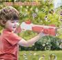 Imagem de Lançador Bolhas De Sabão Bubble Gun Máquina Festa Brinquedo Bola Bolha Tiktok Crianças