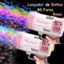 Imagem de Lançador Bolhas de Sabão Luz LED Arminha Bazooka  40 Furos
