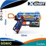 Imagem de Lançador De Dardos Xshot Brinquedo Arma Sonic Candide