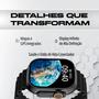 Imagem de Lançamento Smartwatch H12 Ultra SE 49 MM NFC Original Android IOS + Película 