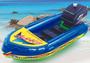 Imagem de Lancha de brinquedo barco a motor barquinho brinquedo piscina