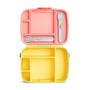 Imagem de Lancheira Bento Box  Amarelo/Verde/Rosa - Munchkin