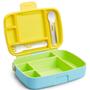 Imagem de Lancheira Bento Box Com Talheres Azul Munchkin