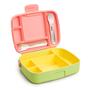Imagem de Lancheira Bento Box Munchkin Amarelo Verde Rosa com Talheres