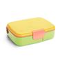 Imagem de Lancheira Bento Box Munchkin Amarelo Verde Rosa Com Talheres