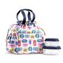 Imagem de Lancheira Fit & Fresh Cromwell isolada com recipientes femininos