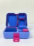 Imagem de Lancheira Freestyle Kit Bento Box Thermos Kids 8 Pç Roxo
