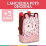 Imagem de Lancheira Infantil Merendeira Térmica Oncinha Pets Clio