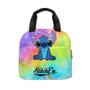 Imagem de Lancheira Isolada Stitch Disney Bolsa Térmica À Prova D'água Bolsa Bento Bolsa Para Armazenamento De