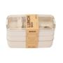 Imagem de Lancheira Marmiteiro com 3 Camadas 900ml + Garfo e Colher - HM9604