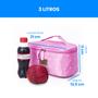 Imagem de Lancheira Termica Adulta 3 Litros Bag Freezer Bebida Camping