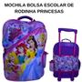 Imagem de Lancheira Termica + Mochila Escolar Modelo:Princesas