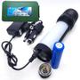 Imagem de Lanterna 88000W 2 em 1 Com LED Cree e Luz Sinalizadora Recarregavel - Preto XM30412