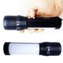 Imagem de Lanterna 88000W 2 em 1 Com LED Cree e Luz Sinalizadora Recarregavel - Preto XM30412