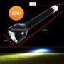Imagem de Lanterna Com 2 Leds Holofote Super Potencia 80w Grande Recarregável De Alta resistência DP9170