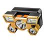 Imagem de Lanterna de Cabeça 5 LEDs Super Forte Recarregável Resistente A Água Carregamento via USB - Sml