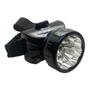 Imagem de Lanterna De Cabeça Dp De 09Leds Black Recarregável Dp-781