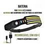 Imagem de Lanterna de Cabeça Farol Super LED COB com Sensor