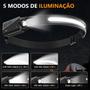 Imagem de Lanterna de Cabeça Recarregável - LED 3W, à Prova d'Água