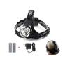 Imagem de Lanterna De Cabeça T6 Led Cree Tatica Profissional Com Zoom Carregador Veicular