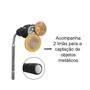 Imagem de Lanterna De Metal Telescópica Com 3 Leds Flexível Com Imã