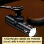 Imagem de Lanterna Frontal de Bicicleta 1000 Lúmens - À Prova D'Água com Carregamento USB