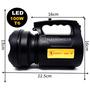 Imagem de Lanterna Holofote 100w Led Cree T6 Gigante Iluminação DY8771