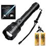 Lanterna Laser Tática Titanium Pro Camping T9 Trilha Led Usb - ULTRA POTENTE Imagem de Lanterna Laser Tática Titanium Pro Camping T9 Trilha Led Usb