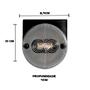 Imagem de Lanterna Lateral 85mm Lantersul Cristal Sem Conector
