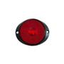 Imagem de Lanterna Lateral Led Carreta Suporte Frontal Vermelha