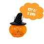 Imagem de Lanterna Led Lamparina Halloween Formato Abóbora Kit 5 Und