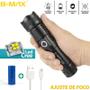 Imagem de Lanterna Led P50 Tática Militar Potente Recarregável Para Pesca, Caminhada, Acampamento