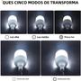 Imagem de Lanterna LED Portátil de Alta Potência - Ideal para Camping e Emergências