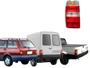 Imagem de Lanterna Lente Traseira Esquerda Lado Motorista Fiorino Furgão 1987 a 2012 Picape 1984 a 1996 Elba 1984 a 1996