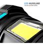 Imagem de Lanterna Recarregável USB 4 LED Alto Lúmens, à prova d'água