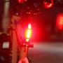 Imagem de Lanterna Sinalizador Traseira Led Bike Recarregável Dc-918