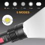 Imagem de Lanterna Tática Recarregável Led 1000 Lumens com 5 Funções 