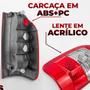 Imagem de Lanterna Traseira Chevrolet GM S10 2008 2009 2010 2011 2012 Cristal Original Fitam