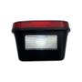 Imagem de Lanterna Traseira LED 12V Ford Volks Marmitão Cristal Lado Esquerdo Com Vigia Branco Lantersul