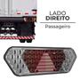 Imagem de Lanterna Traseira Led Guerra Carreta 12v 24v Cristal Ld LE