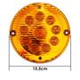 Imagem de Lanterna Traseira para Ônibus Caminhão 155mm 10 LED 12V AM