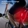 Imagem de Lanterna Traseira Pisca Usb Sinalizador Bike Ciclismo