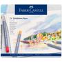 Imagem de Lápis Aquarelavel Goldfaber Aqua Faber-Castell Estojo Metálico com 24 cores - Ref 114624