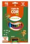 Imagem de Lapis cor 12 big triangular + apontador leo&leo