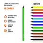Imagem de Lápis de cor 12 cores Bazze Wave c/12 902122