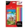 Imagem de Lapis de cor 12 cores c/ 6 neon faber castell