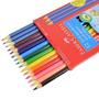 Imagem de Lapis De Cor 12 Cores Ecolapis + 3 Lapis Preto Faber Castell