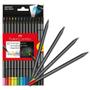 Imagem de Lapis de cor 12 cores ecolapis supersoft +2 lapis grafite - faber-castell